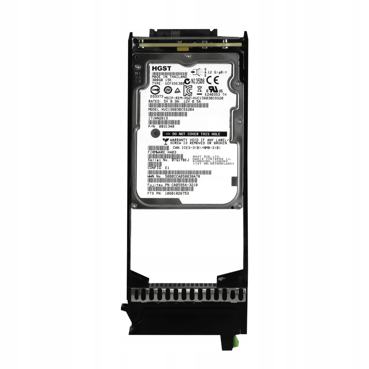 Fujitsu CA05954-3210 300GB 15K 128MB SAS-3 2.5'' HUC156030CSS204
