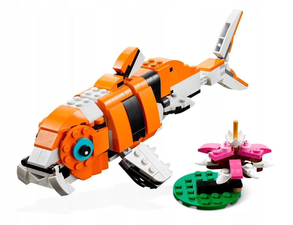 LEGO Creator 31129 BIG TYGRYS Panda Ryba 3w1 9+ Nazwa zestawu Majestatyczny tygrys