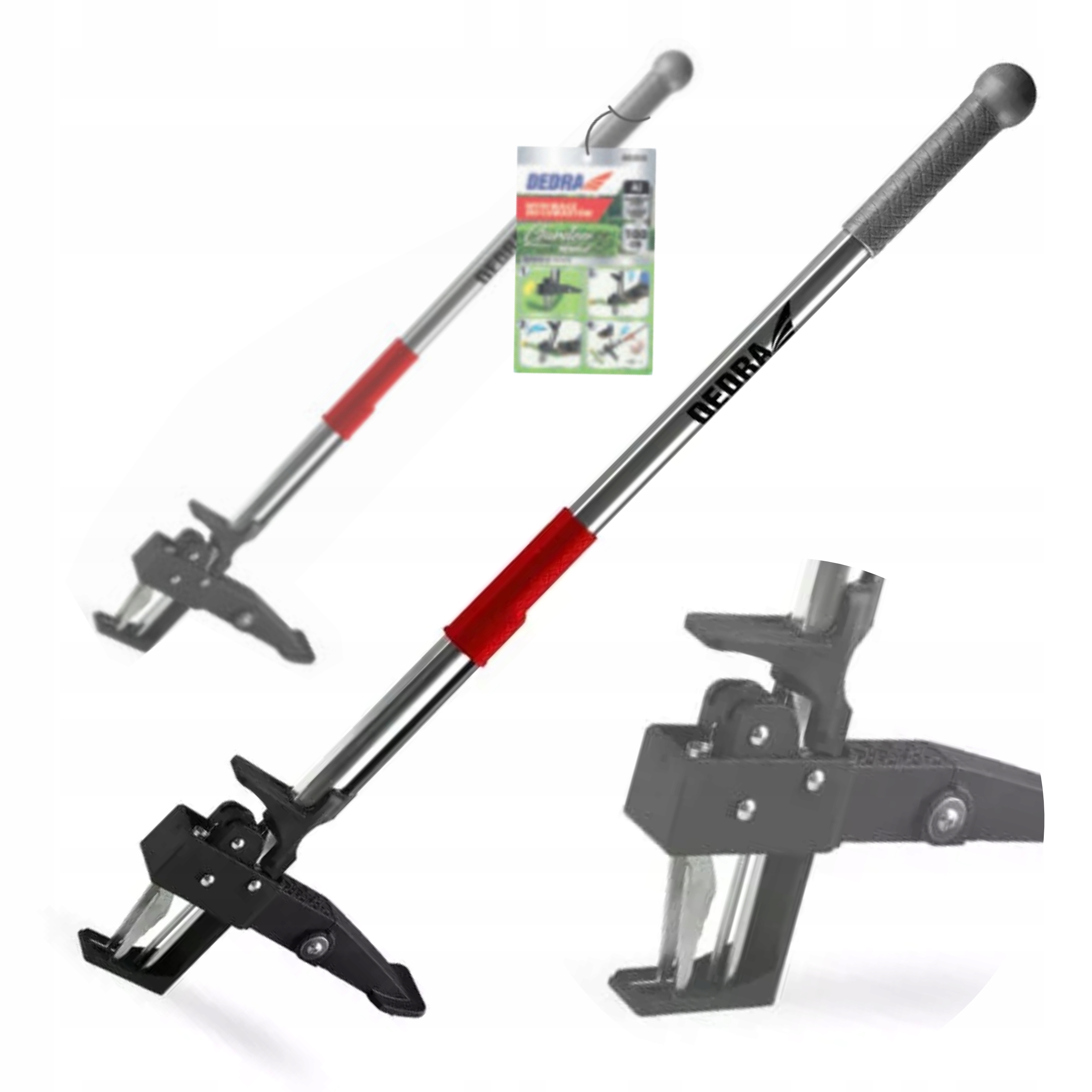 Dedra Vytrhávač Pro Odstraňování Vytrhávání Plevele Plevel 100 cm Hliníkový