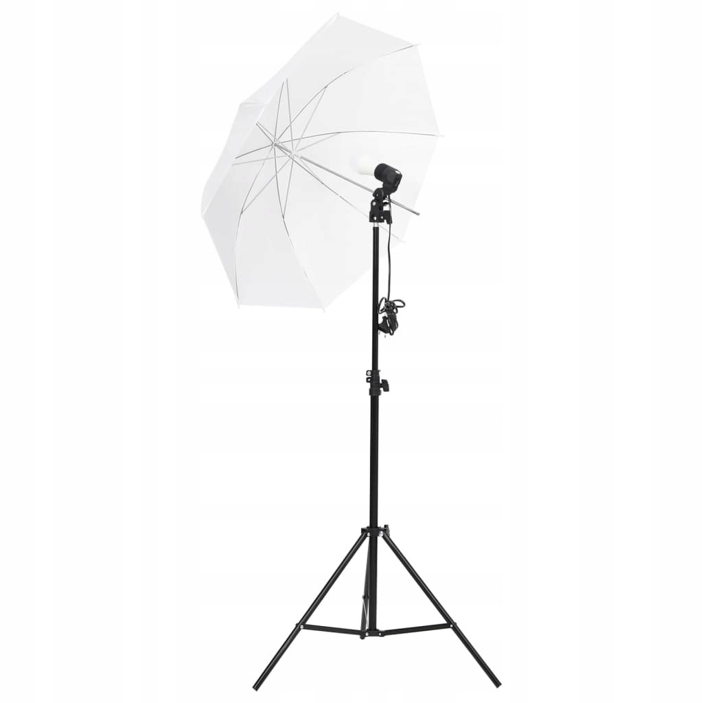 VidaXL Zestaw studyjny z lampami, tłami i blendami Typ oświetlenia Ciągłe