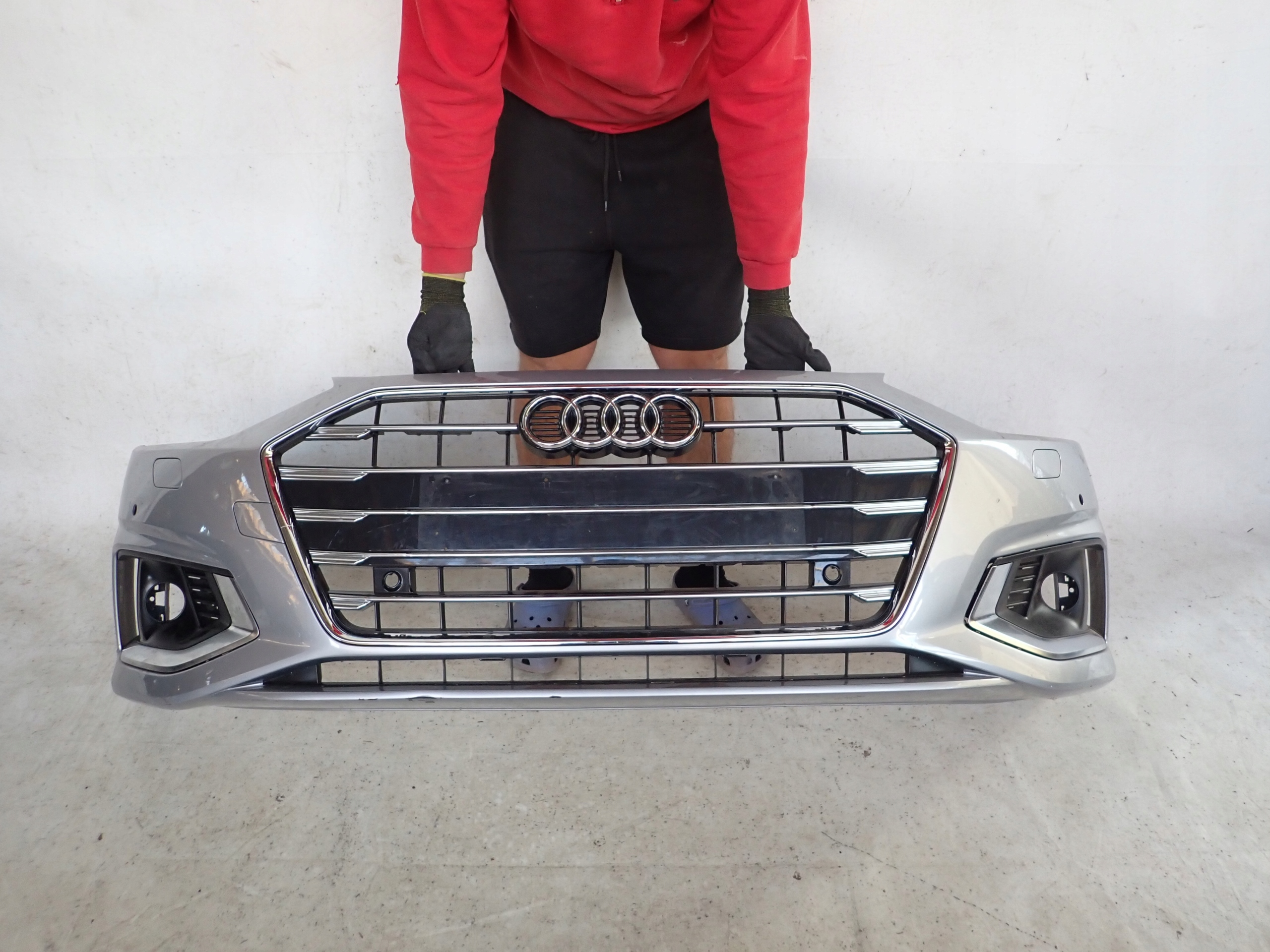 AUDI A4 B9 8W0 LIFT 19- bumper front front 4XPDC washers