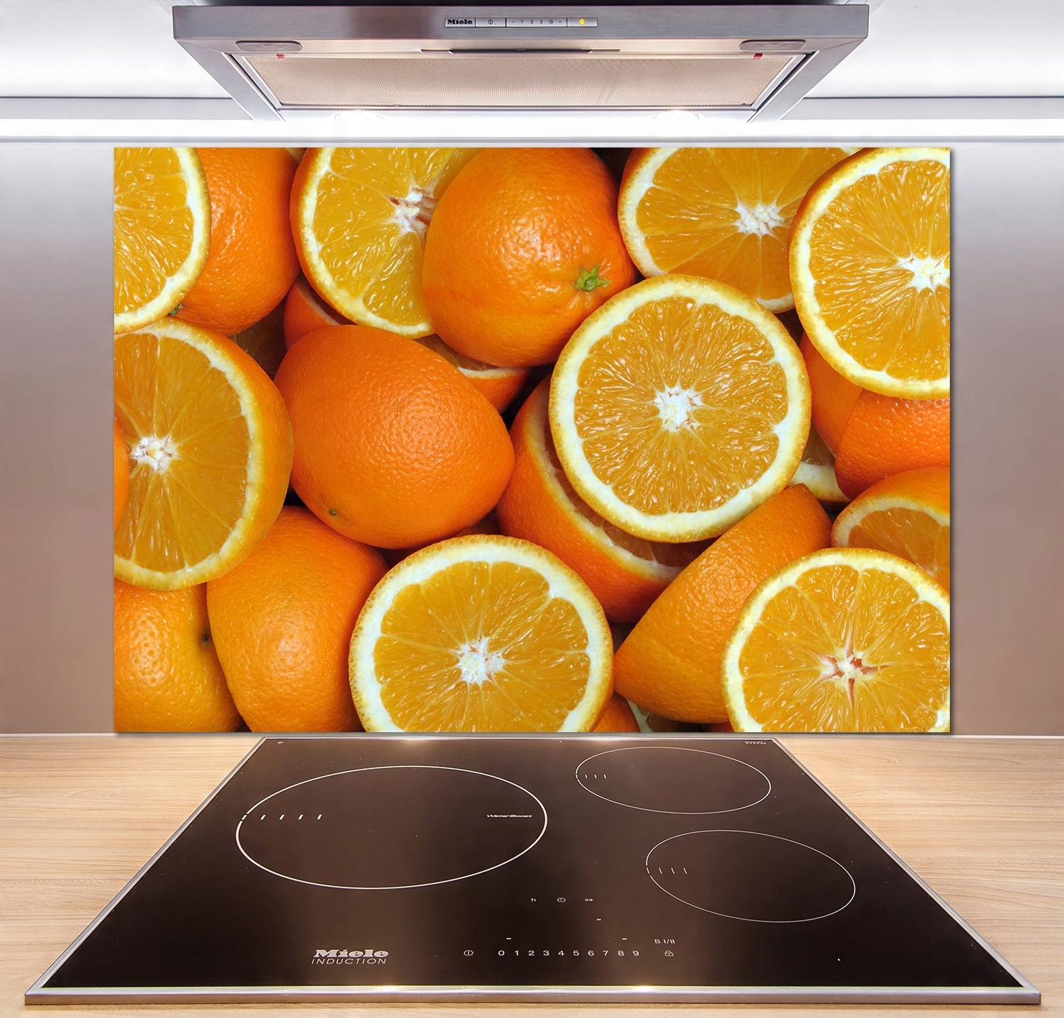 

Panel do kuchni Połówki pomarańczy 100x70 + Klej