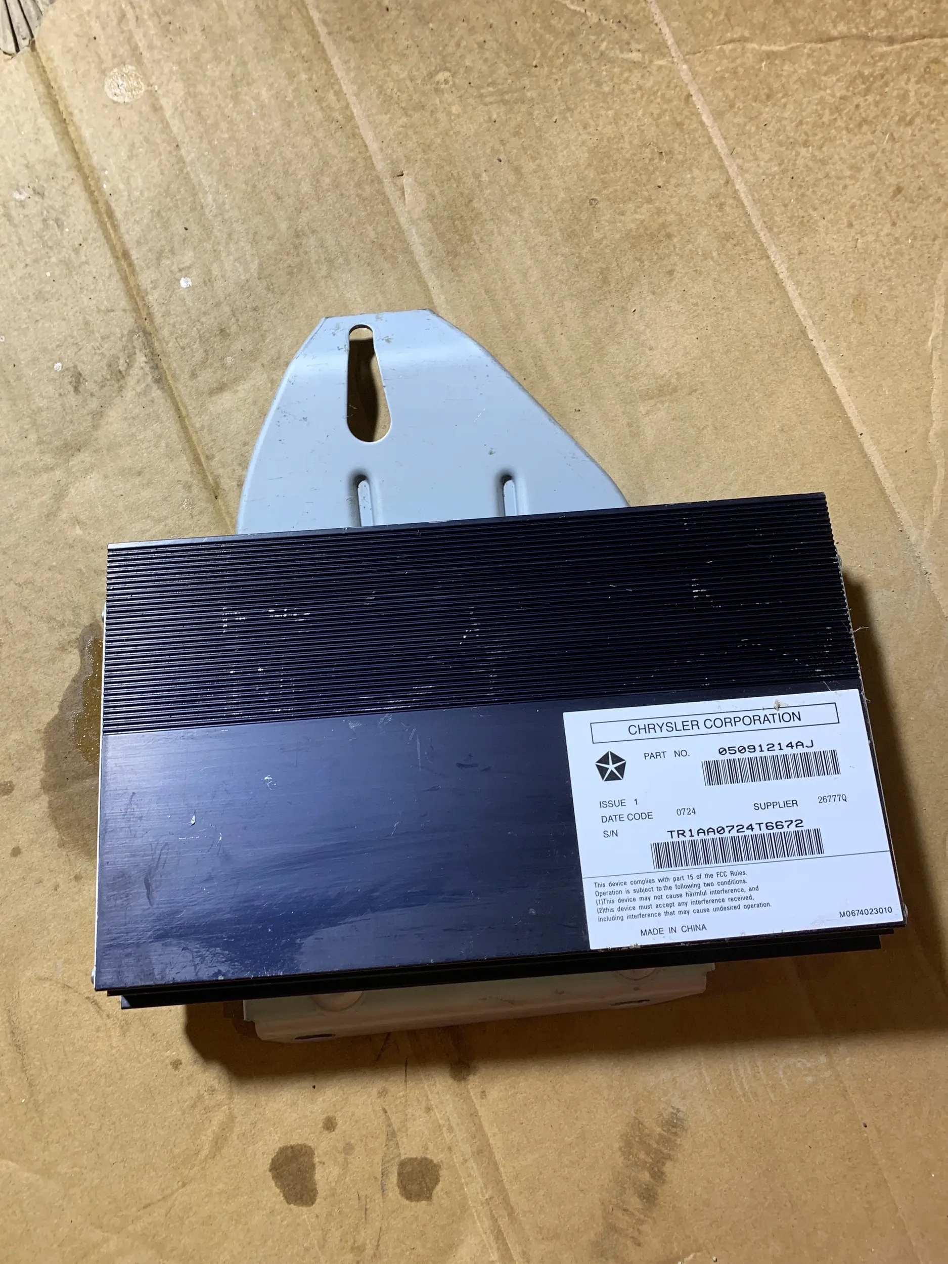 Dodge Durango III 2020 Wzmacniacze