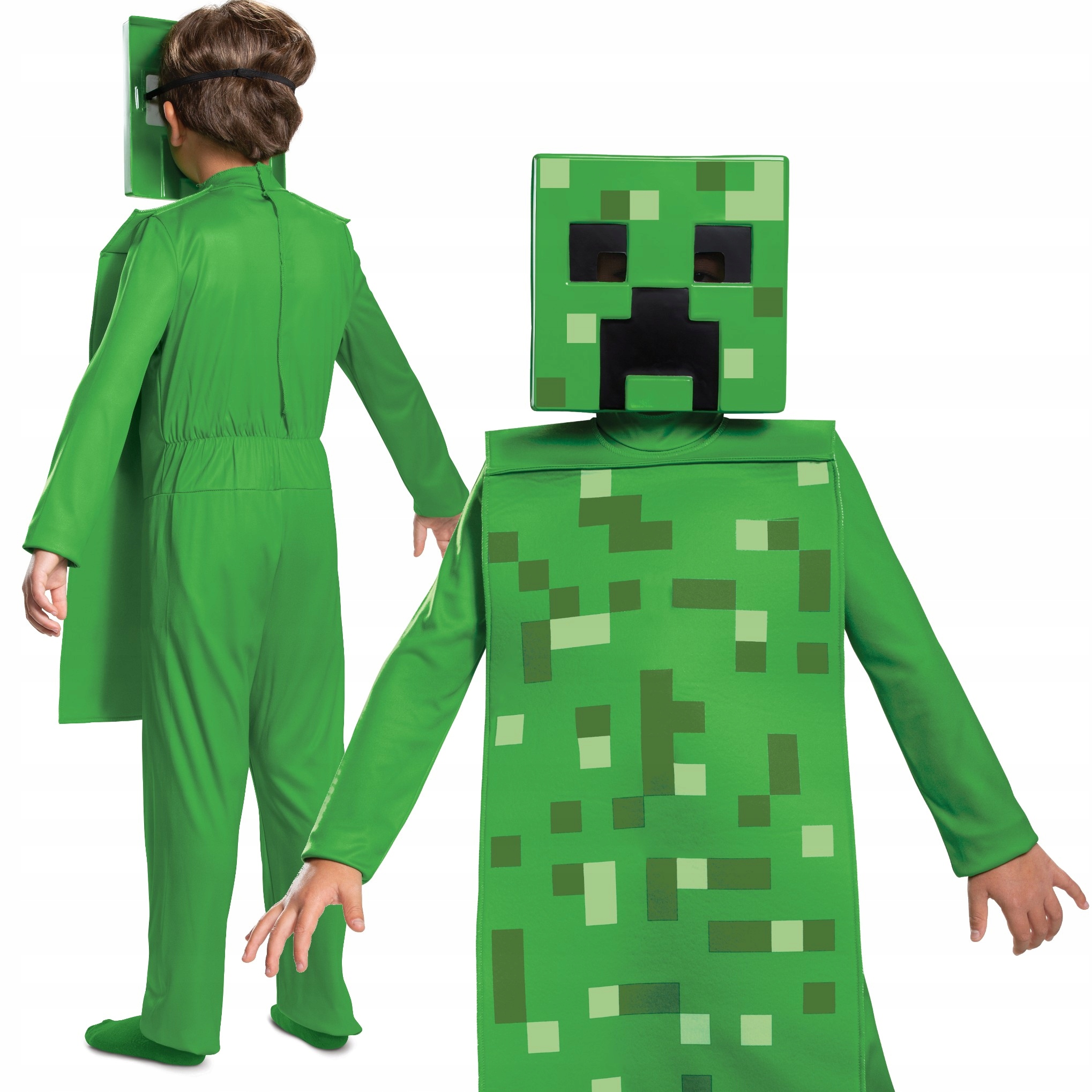 

Kostium Minecraft Strój Karnawałowy Creeper 7-8LAT