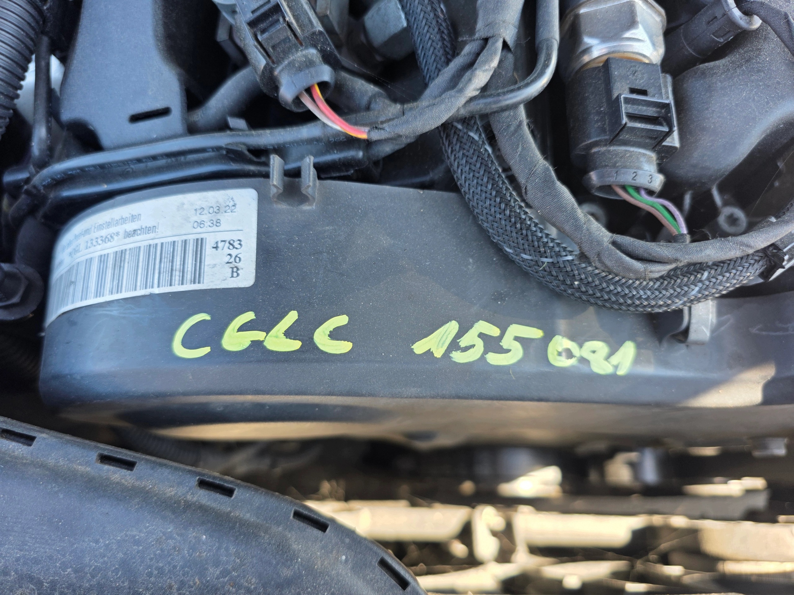engine complete AUDI A5 8T A4 B8 Q5 SEAT 2.0 TDI CGL CGLC original 155081