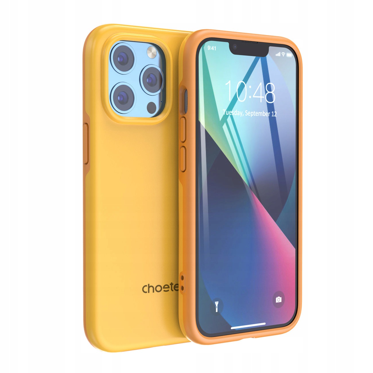 Etui do iPhone 13 Pro Max Mfm Anti-drop case pomarańczowy