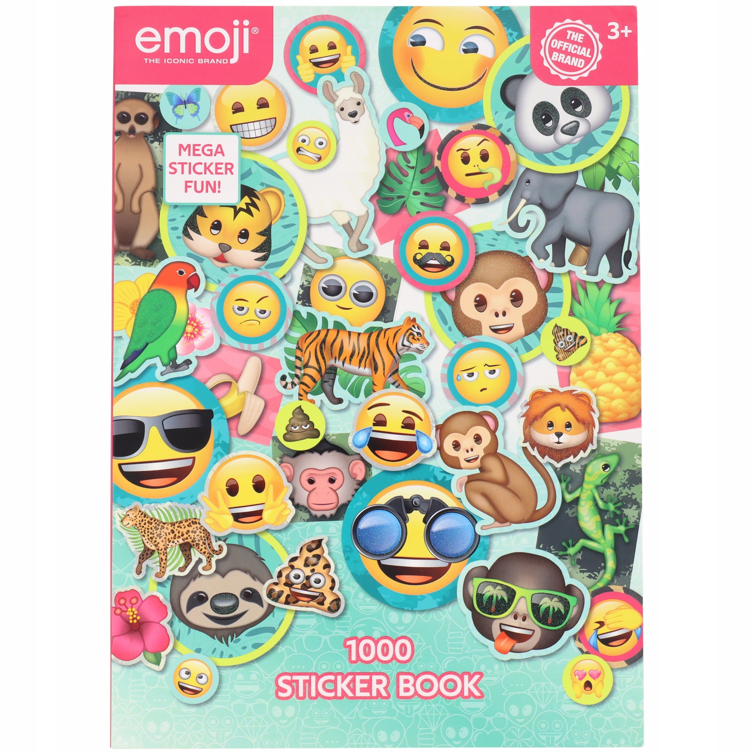 

Emoji 1000 Naklejek W Książce Naklejki 963