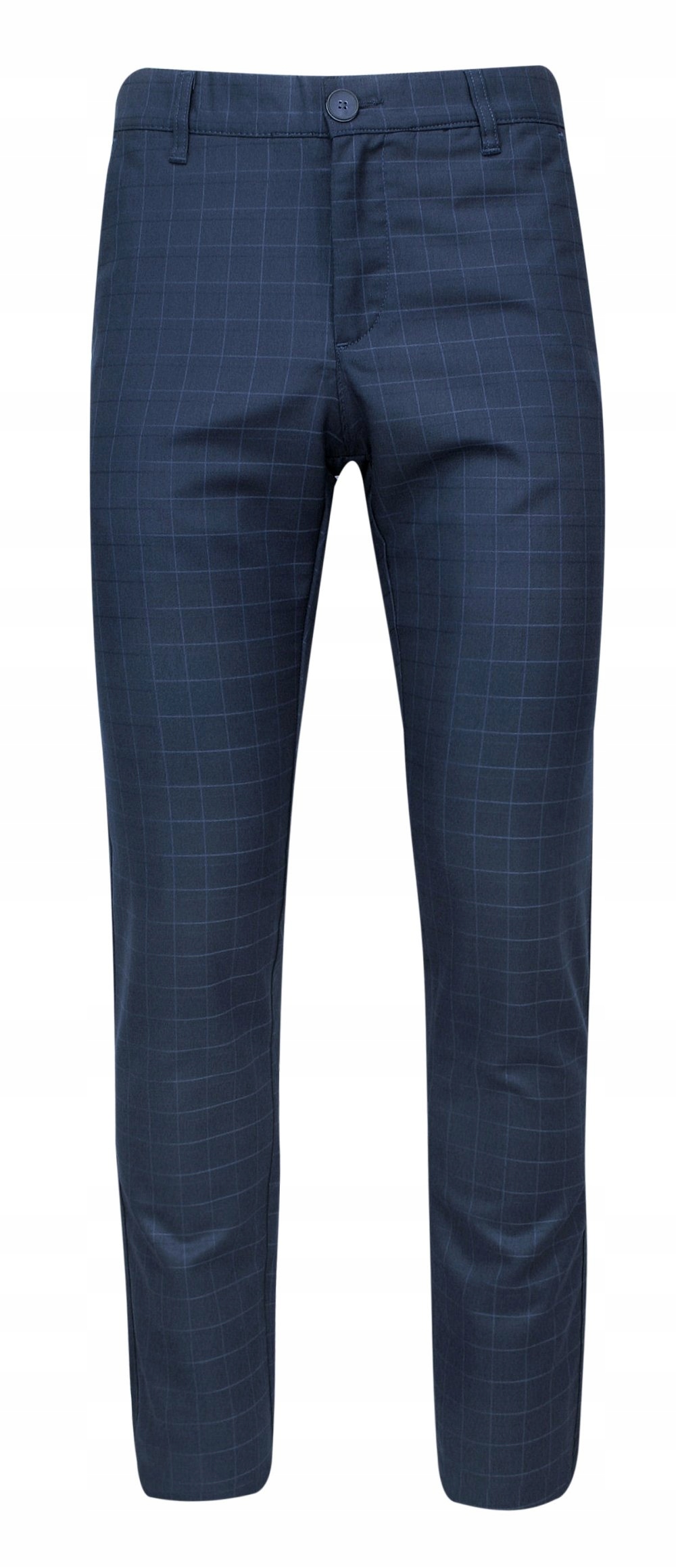 Tmavě modré kalhoty typu chinos Rigon 32/34