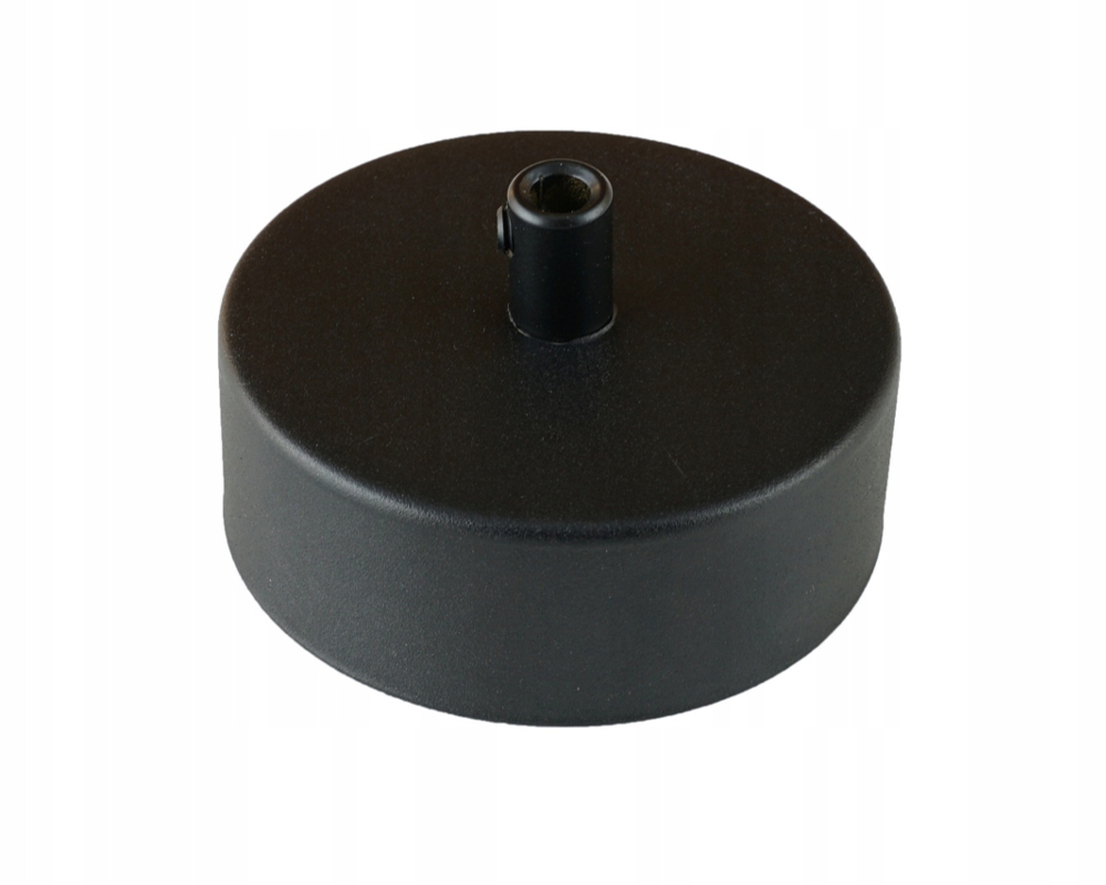 

Podsufitka maskownica metalowa 1 otwór 80mm czarna