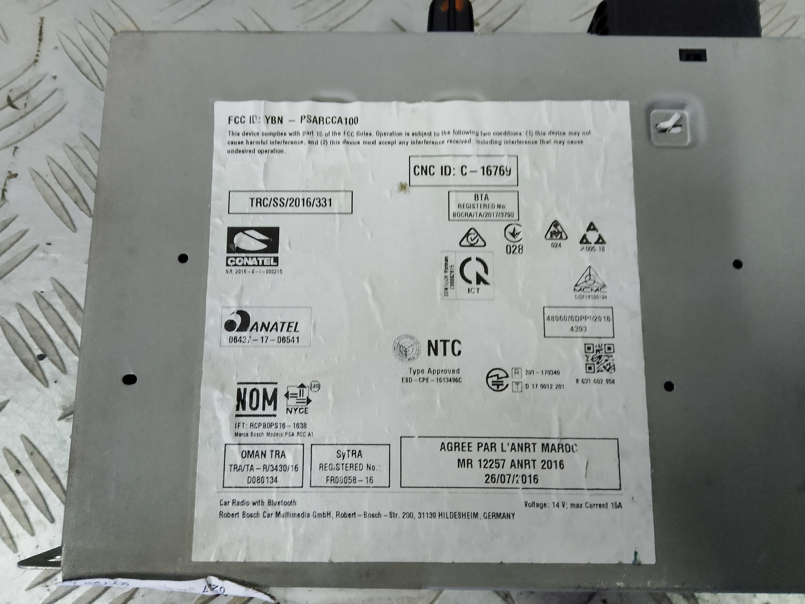 DS DS7 CITROEN 2020 радио 9828708780