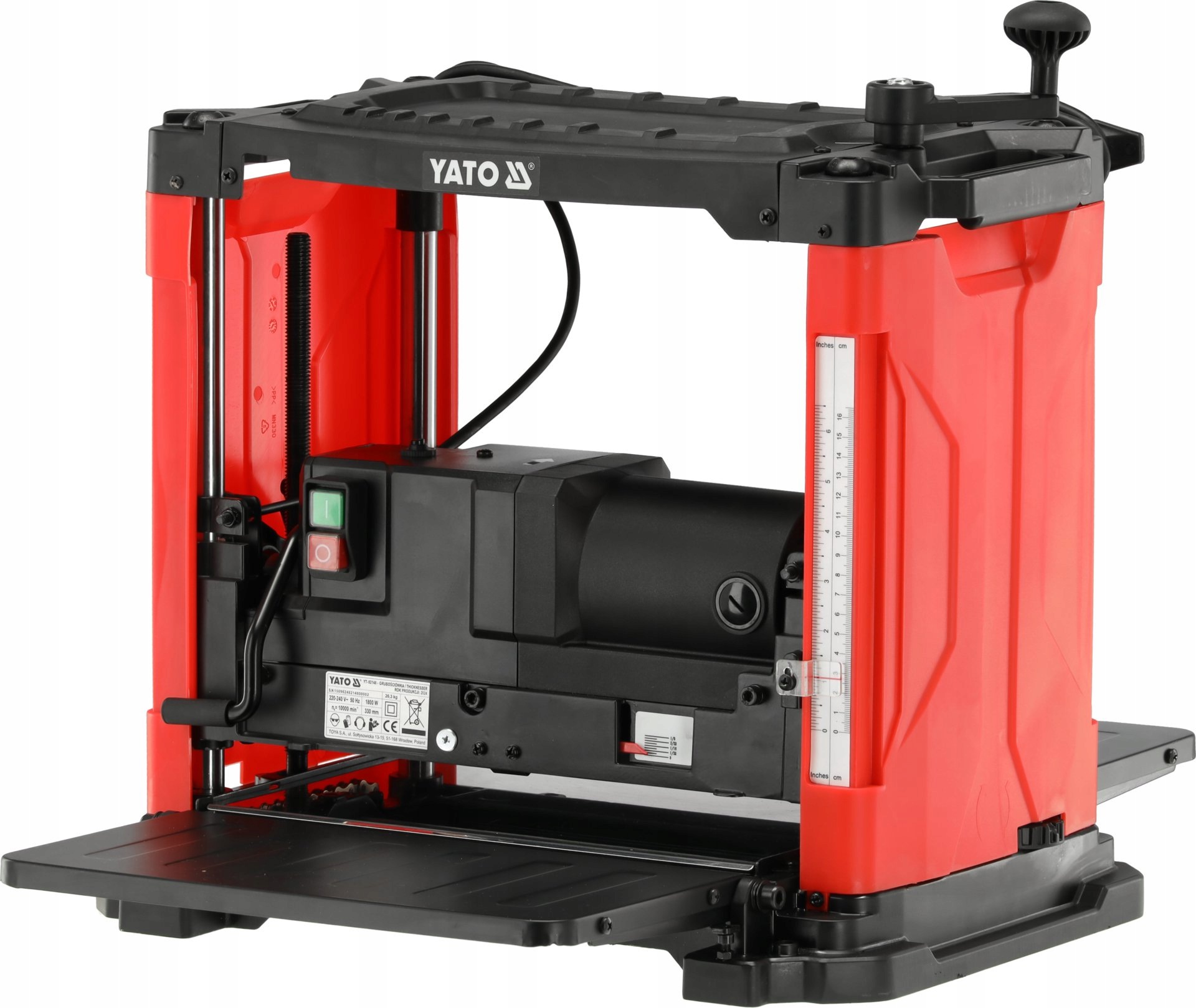 Tloušťka 1800 W, Šířka Hoblování 330 MM Yato YT-82148