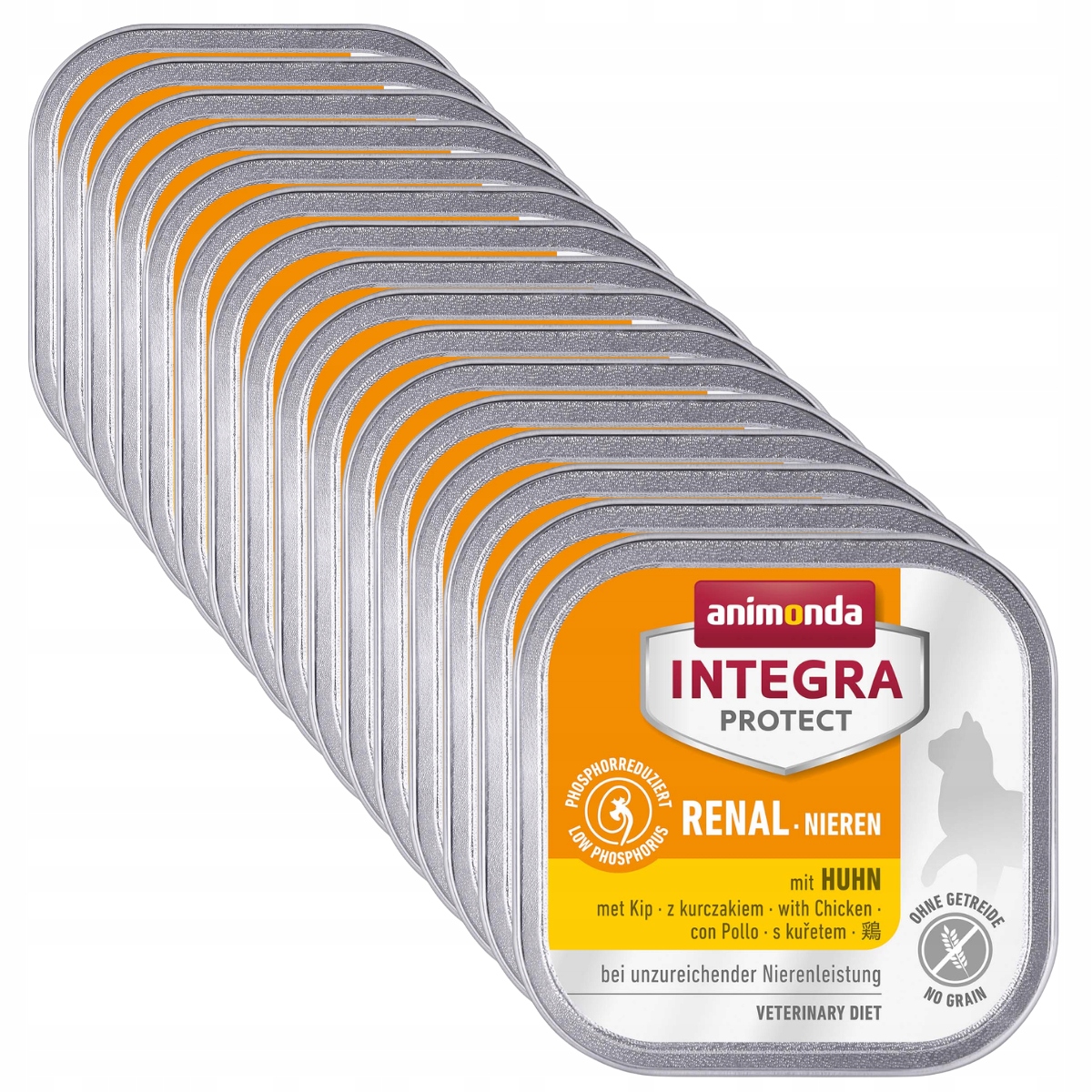 Animonda Integra Renal (Nieren) tácek Set 16x100g – Kuře