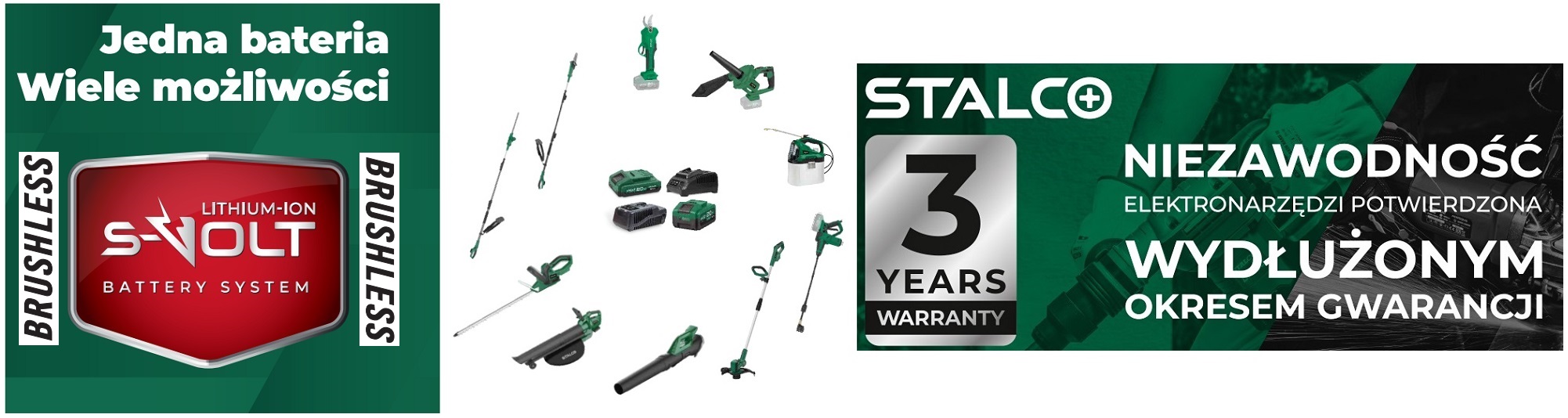 AKUMULATORY x 2 szt 8Ah 20V + ładowarka podwójna DUO system S-VOLT Stan opakowania oryginalne