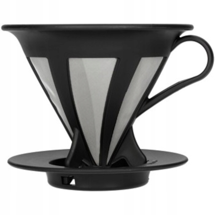 Hario Cafeor Dripper do kawy V60 02 czarny (CFOD02B) • Cena, Opinie
