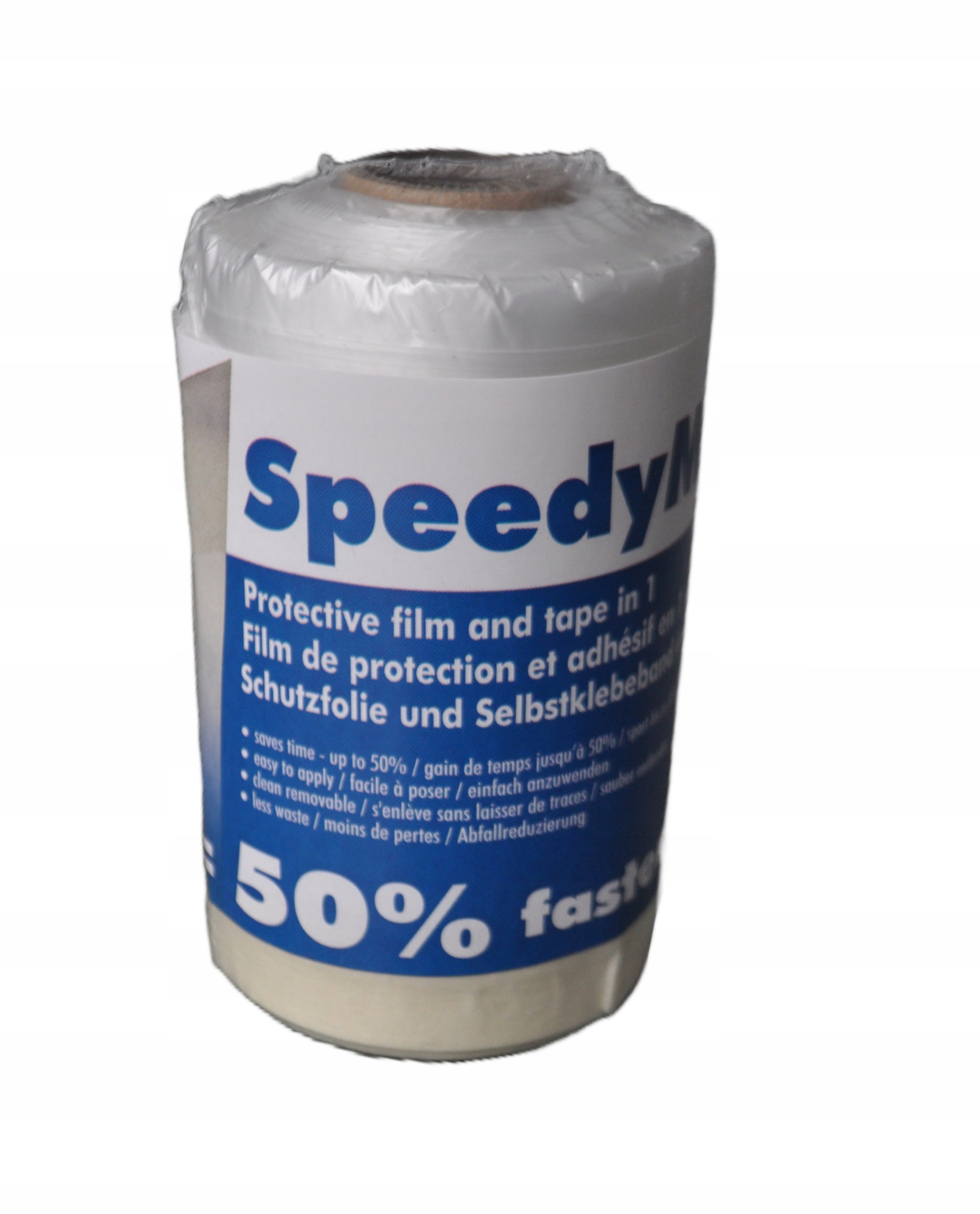 

Folia malarska z taśmą Speedy Mask 55cm dł. 20m