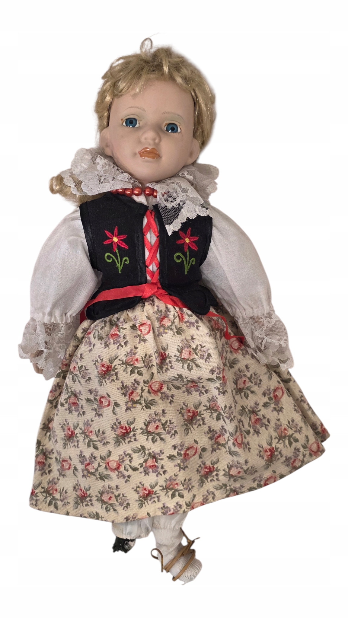 PORCELANOWA KOLEKCJONERSKA LALKA VINTAGE