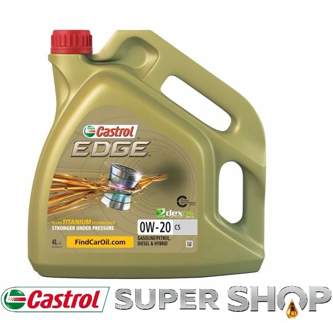 

Olej Castrol Edge 0W20 C5 Dexos 1 Castrol Shop