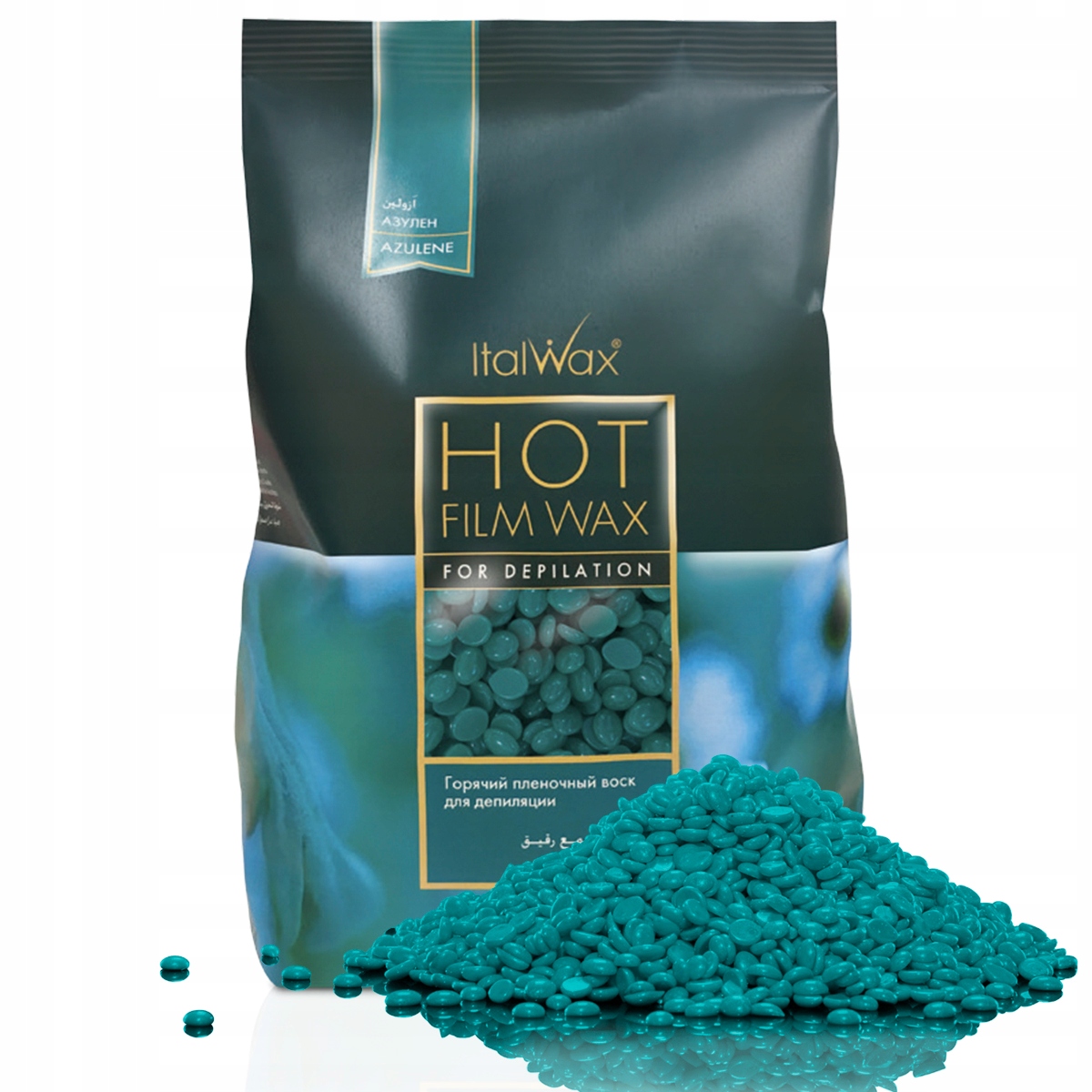 

Italwax perełki wosk do depilacji Azulen 1KG