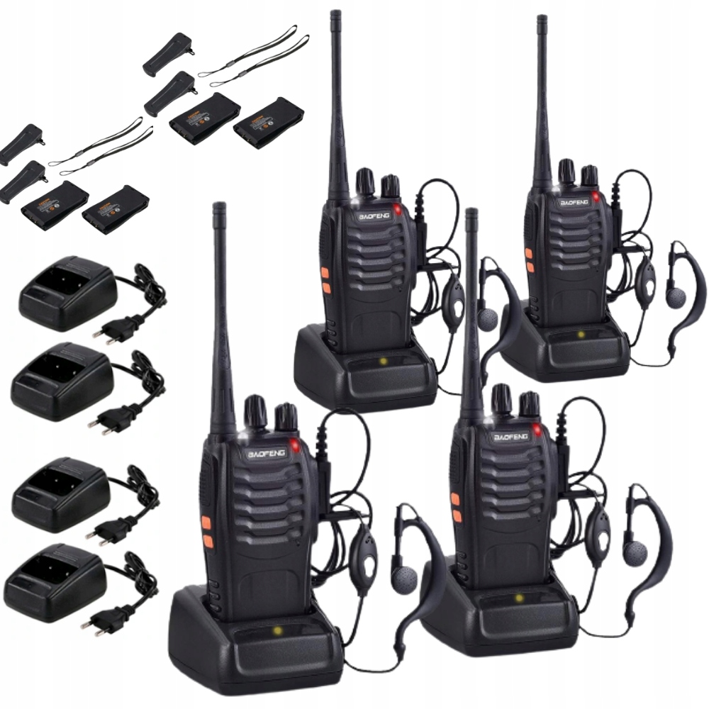 BAOFENG CIRCUIT BF-888s LOKI TOKI PMR 4 шт.