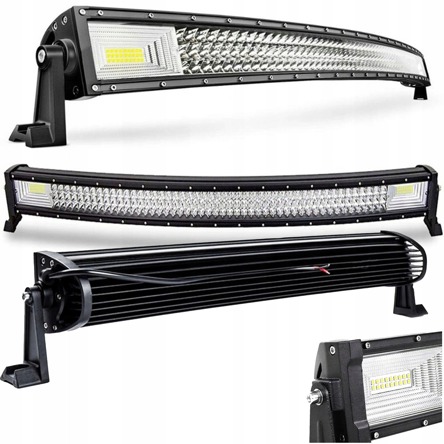 Dalekonosná Pracovní Lampa 80 CM Oblouk 12V 24V Nosník Led Bar Off Road