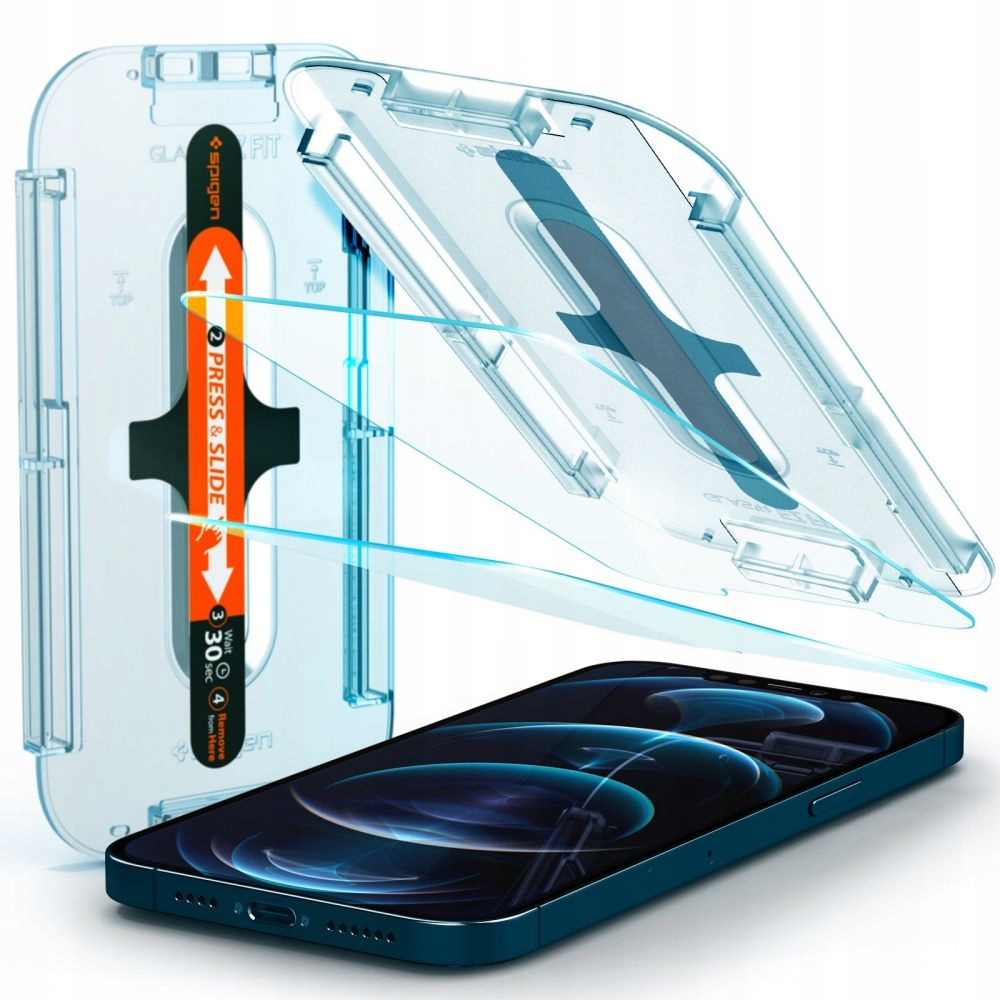 

Spigen - Szkło Hartowane 9H Do Iphone 12 Pro Max