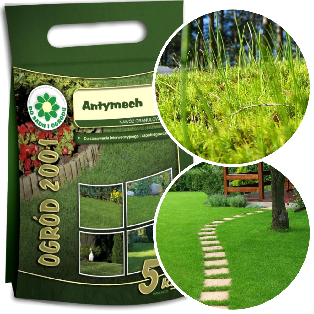 

Nawóz Do Trawnika Trawy Antymech 5KG +fe OGRÓD2001