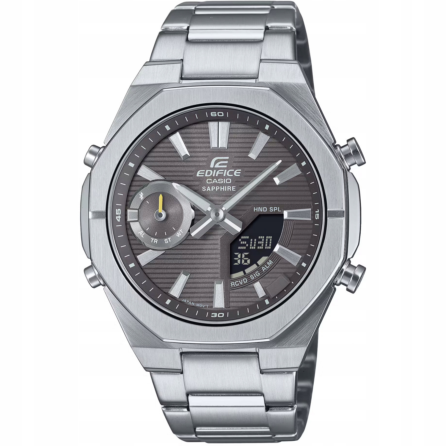 Casio Edifice ECB-S10D-8AEF Bluetooth 100 m Stříbrný