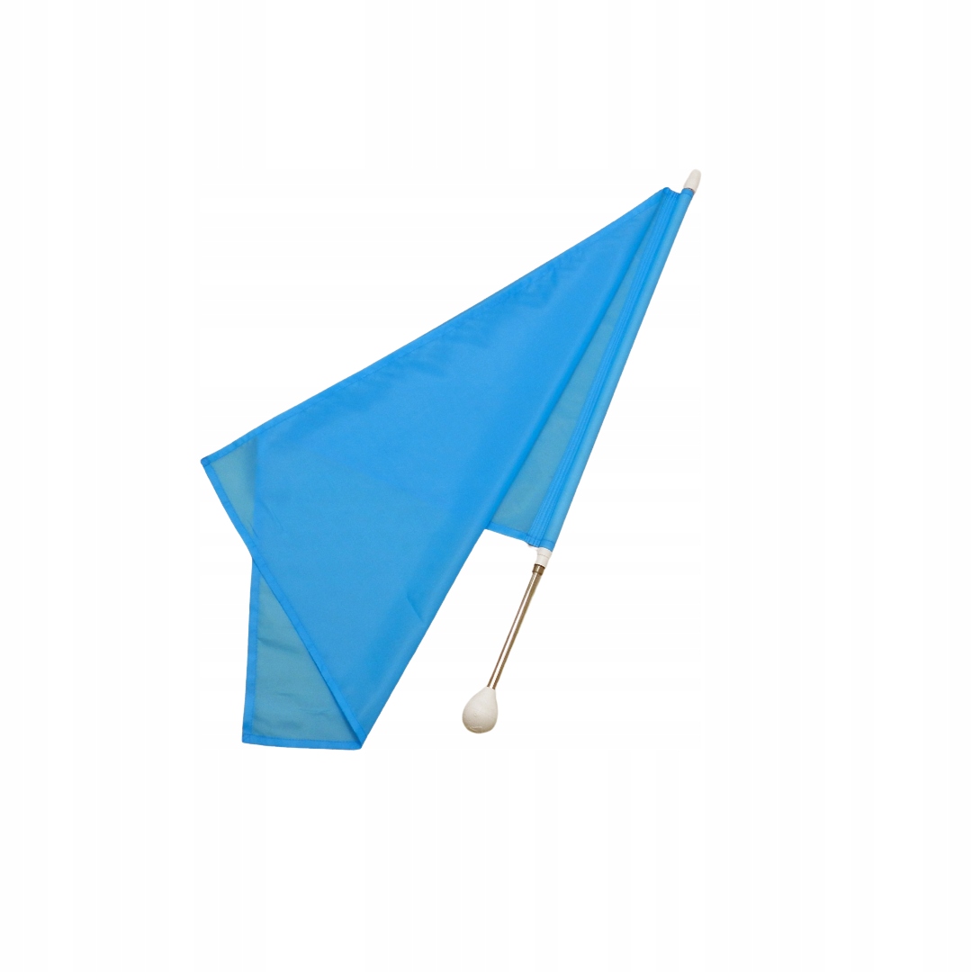 Mažoretková vlajka Belti FMT3 Z4 tyrkysová, délka 70 cm (51 x 66)