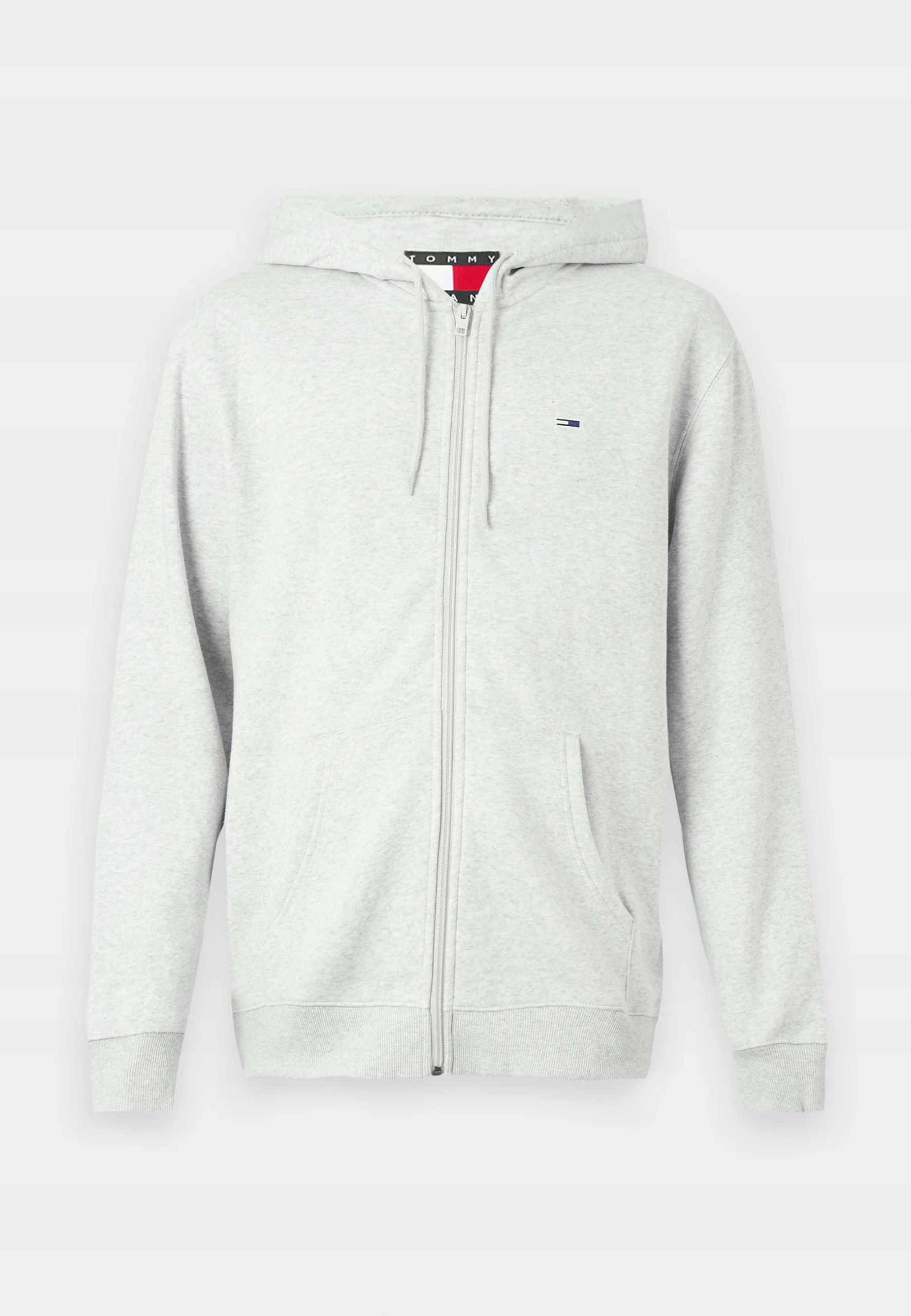 Tommy Jeans Reg Rozepínací mikina šedá DM0DM20743 L