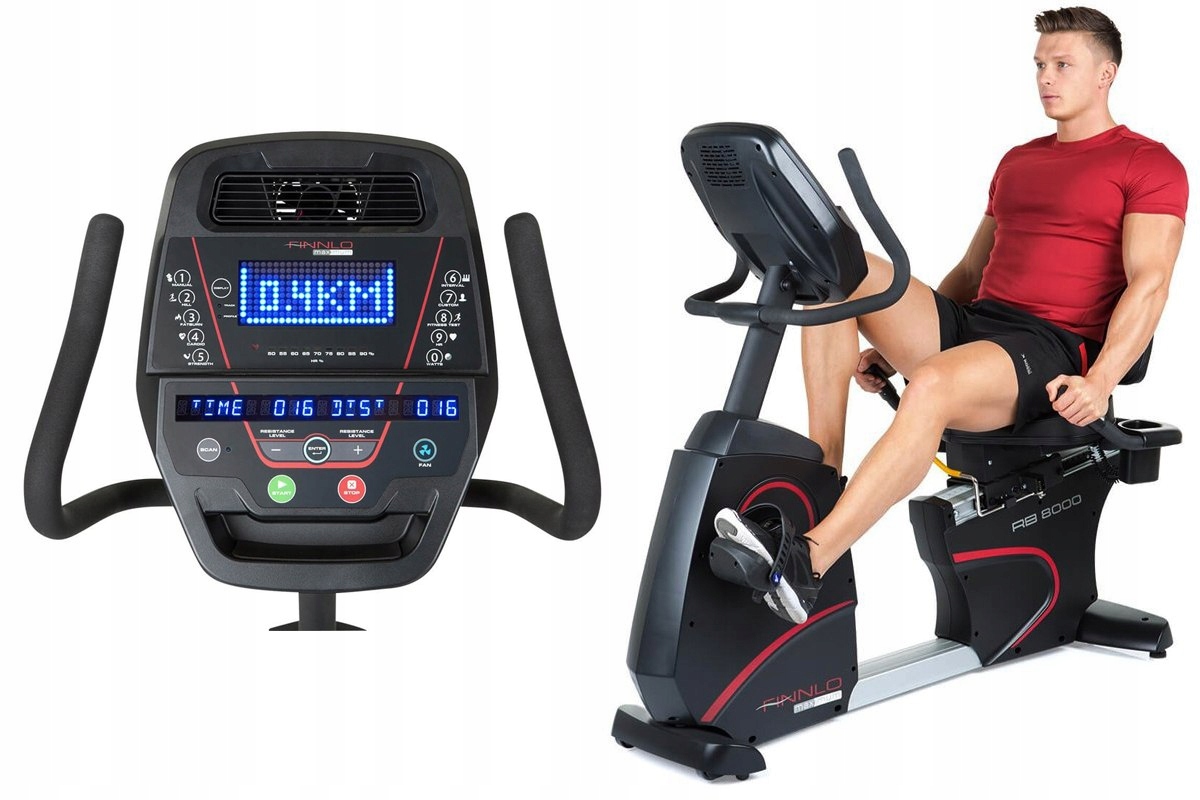 

Rower Poziomy Maximum Rb 8000 /finnlo