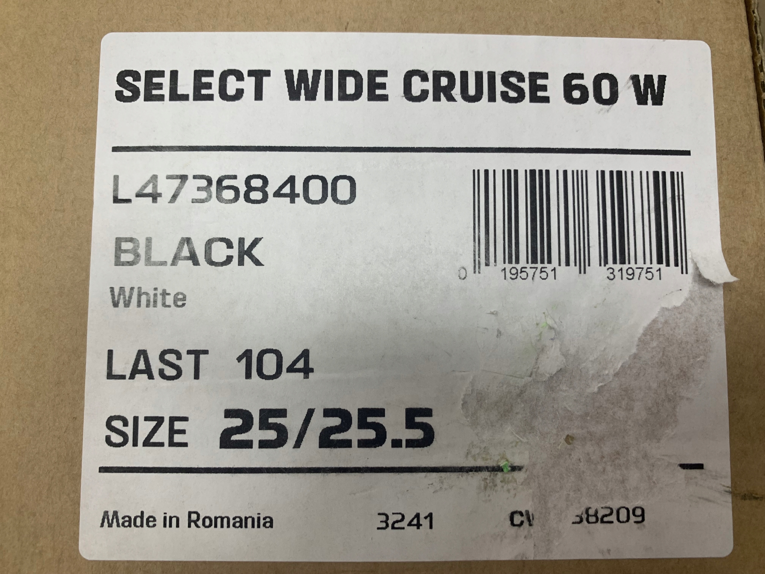 Buty damskie Salomon Select Wide Cruise 60 W black/R. 39 2/3-41 NOWE okazja Model Salomon Select Wide flex 70