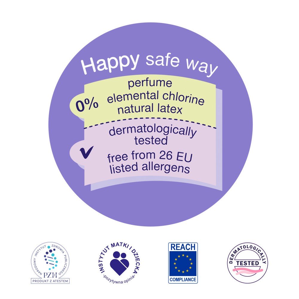 Pieluchomajtki Happy Pants Maxi 8-14kg 24szt. Rozmiar Rozmiar 4