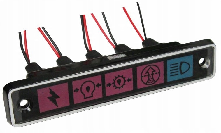 

Obudowa lampek kontrolnych MF3 MF4 żarówkami 16635