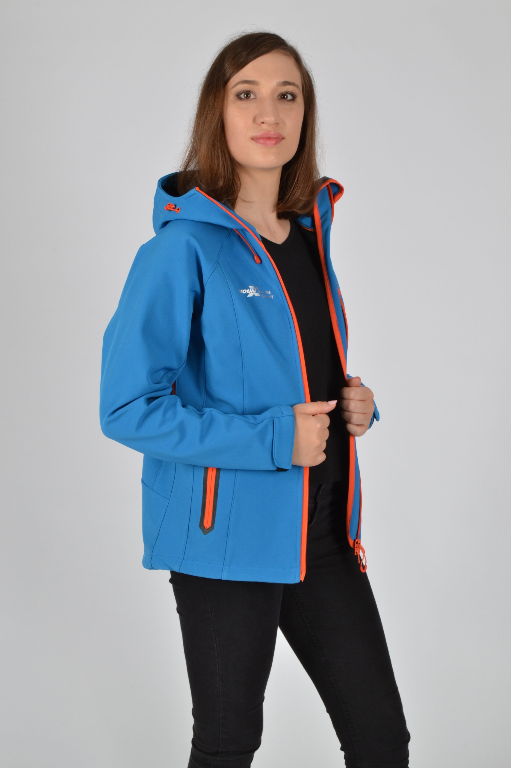 Kurtka damska softshell X- Mountain Spirit roz M Model OUTDOOR