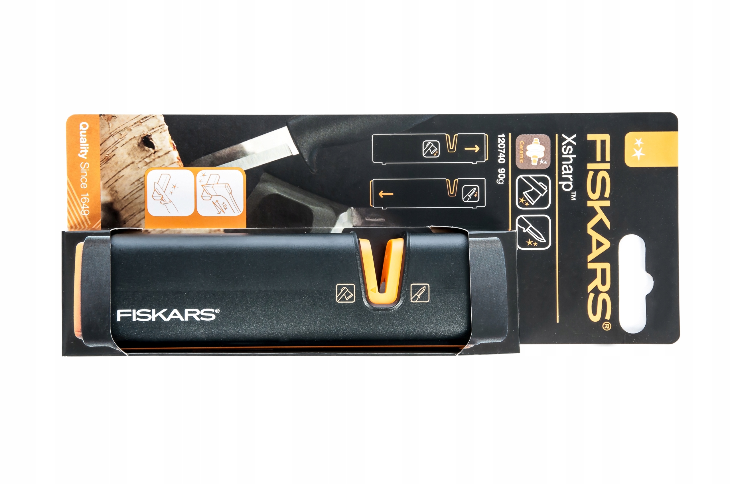 

Fiskars Ostrzałka do noży i siekier Xsharp 120740