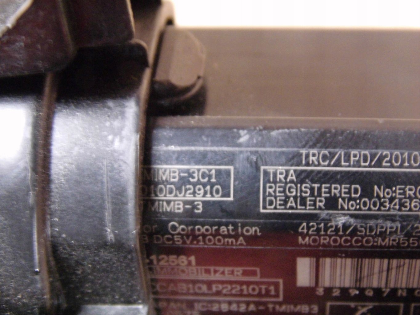 Toyota CHR switch POWER switch
