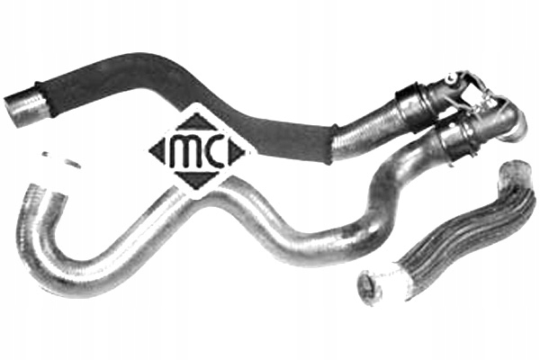 METALCAUCHO PRZEWODY NAGRZEWNICY KPL