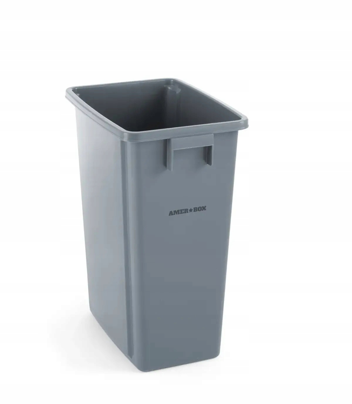 Obdélníková nádoba na odpadky, 60 l, AmerBox, 60 l, světle šedá