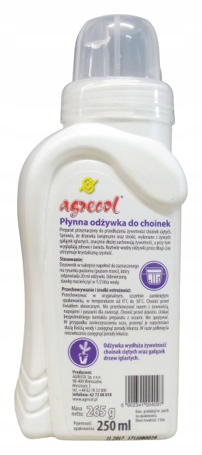 AGRECOL Odżywka do choinek ciętych 250ml — 3