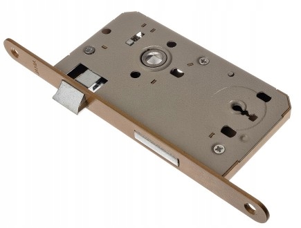 ZAMEK WPUSZCZANY DO DRZWI ZAMKI_JANIA_90/50_KLUCZ