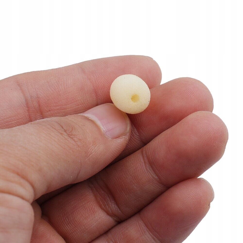 GĄBKA MIKROFONOWA OSŁONKA NA MIKROFON SŁUCHAWKOWY 16X12MM BEŻOWA 5 SZTUK Kod producenta KBR Games K424