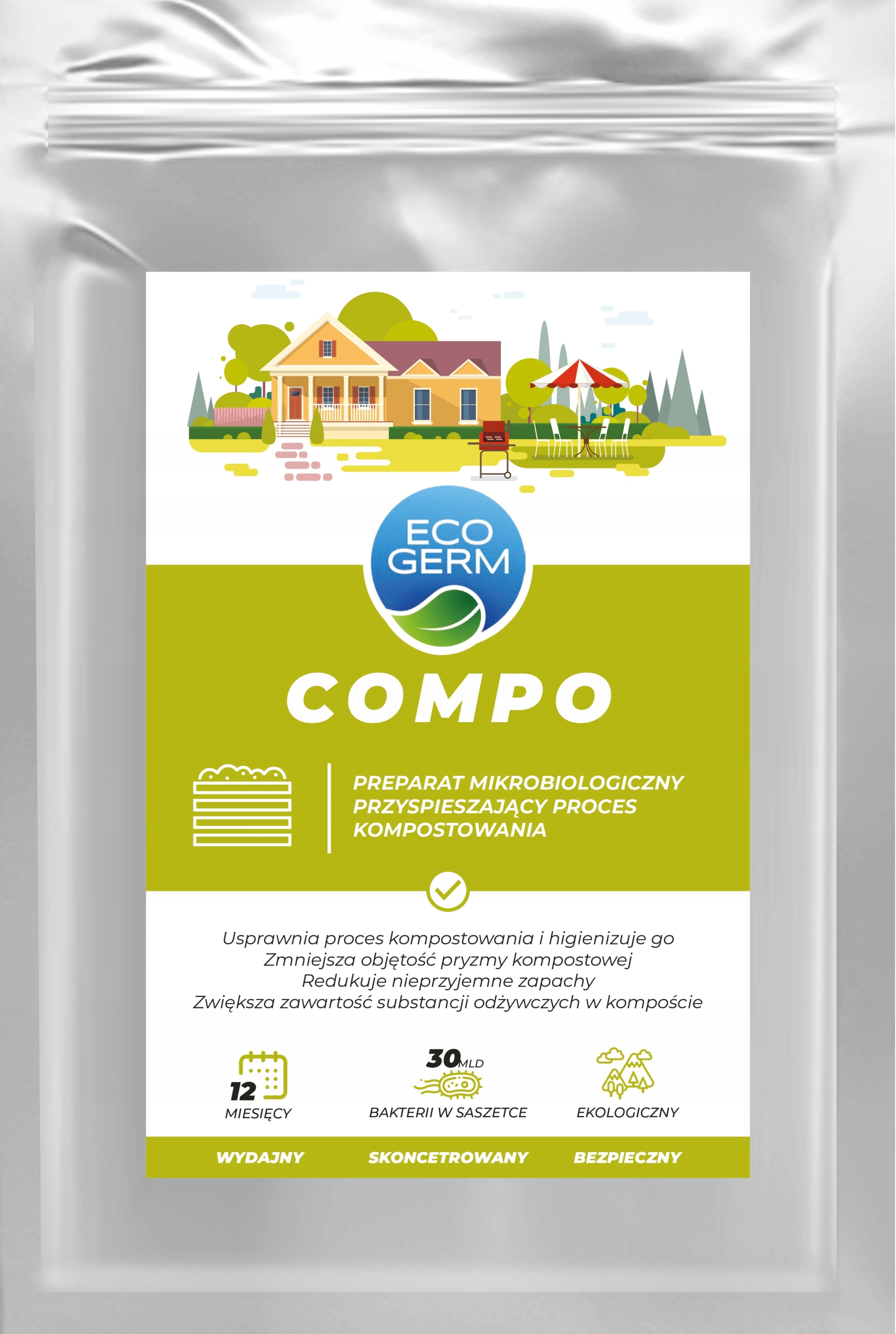 

Hydroidea EcoGerm Compo Bakterie do kompostowania
