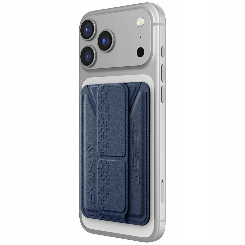 Peněženka Skinarma Kado Haxa Magnetic Cardholder Grip Stand modrá