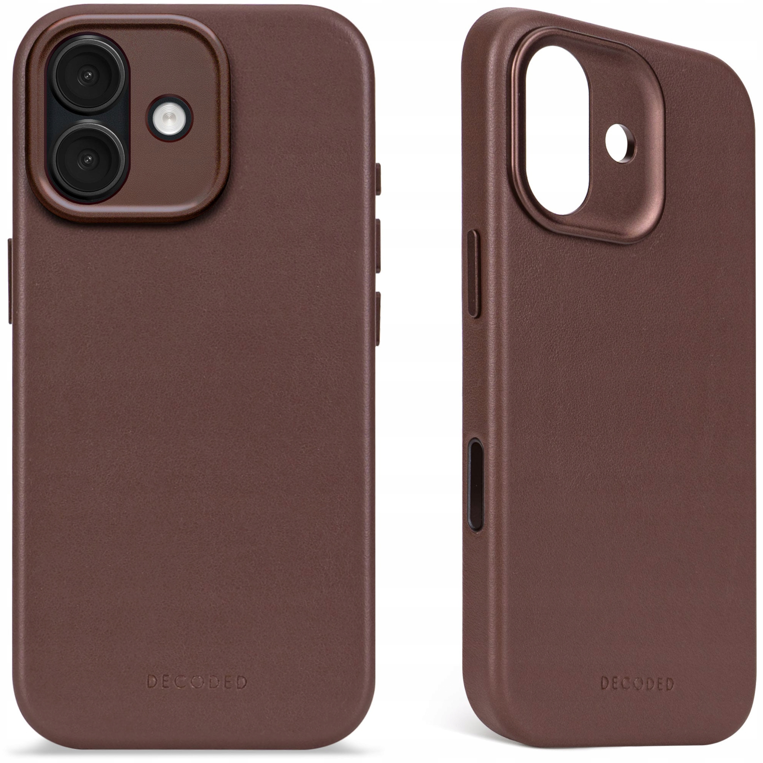 Decoded Leather Case Pouzdro Kožené s MagSafe pro iPhone 17 Kryt Pouzdro