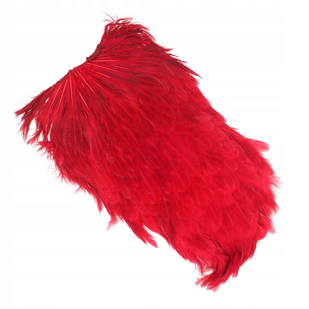 FFGene India Hen Saddles Dyed Red