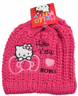 

Czapka Hello Kitty Rozmiar 54 Różowa