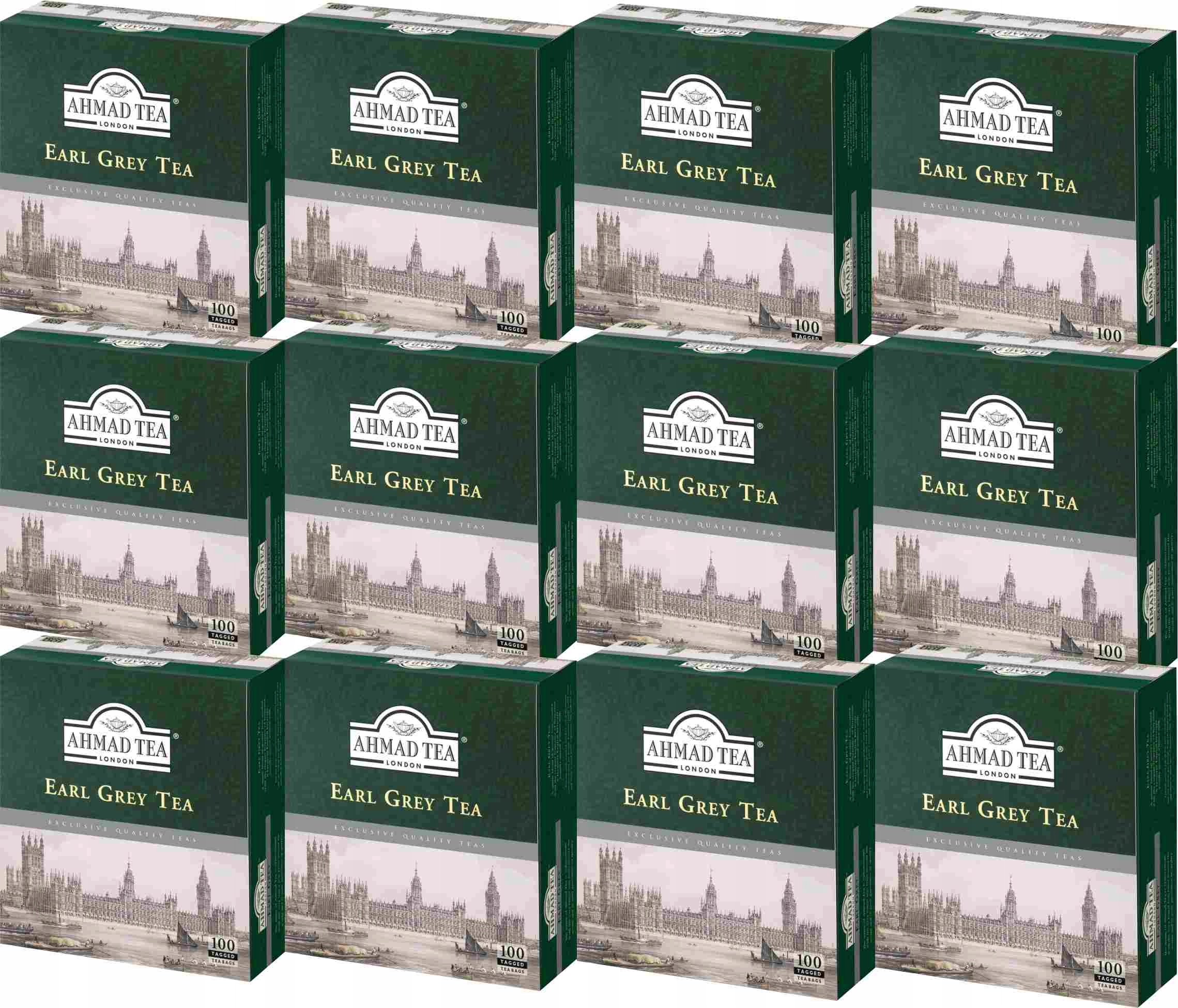 (x12) Ahmad Ekspres 100tb Czarna Earl Grey