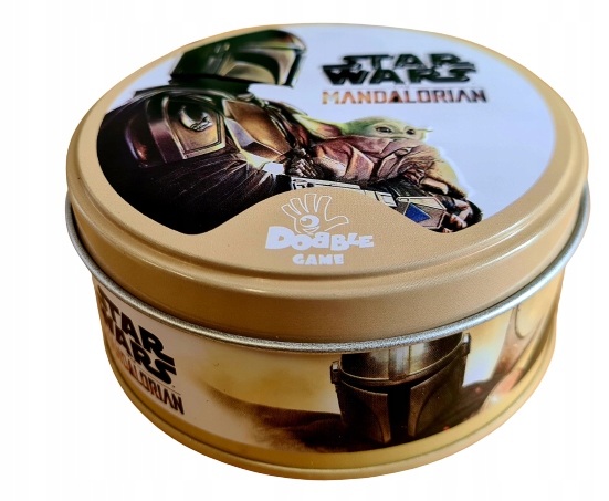 

Gra Planszowa Dobble Spot It Star Wars Mandalorian