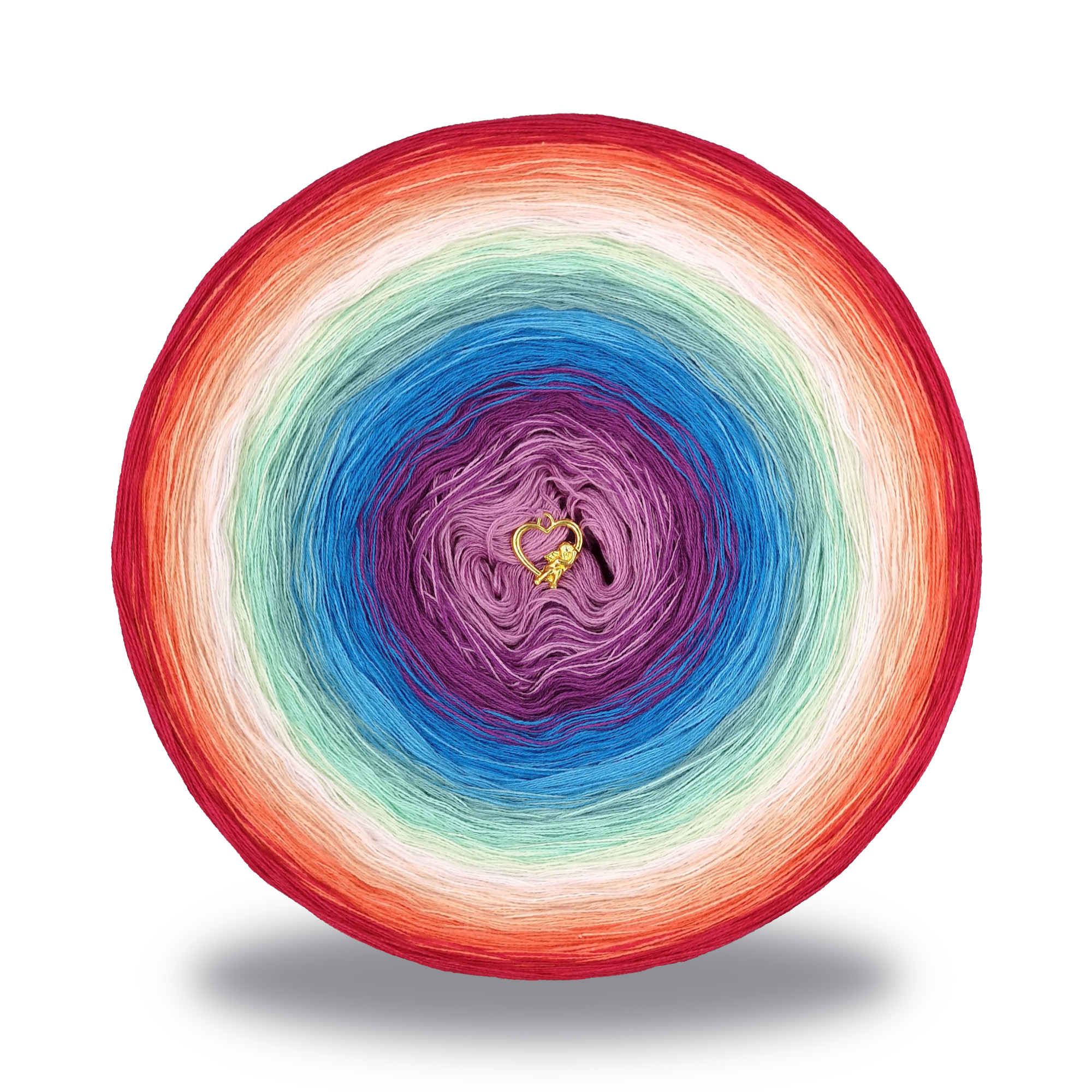 Příze bavlna akryl motůrek 3 nitě ombre O'COLOR31 2100m