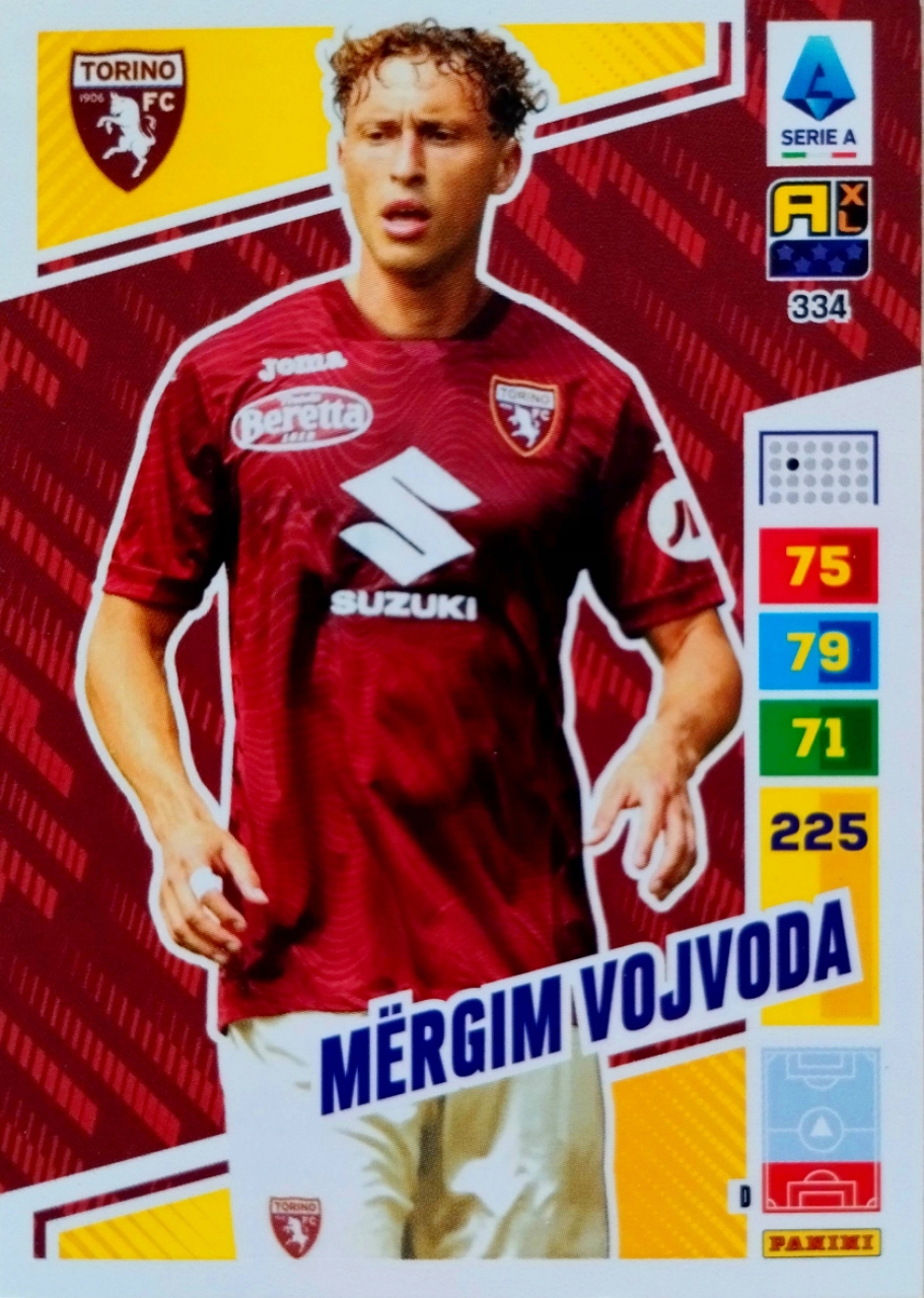 Panini Calciatori Liga Włoska 2023 2024 334 Mergim Vojvoda Torino